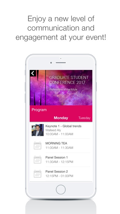 Monash University Events Portal screenshot 3