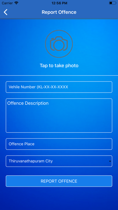 Traffic Offence Reporting screenshot 4