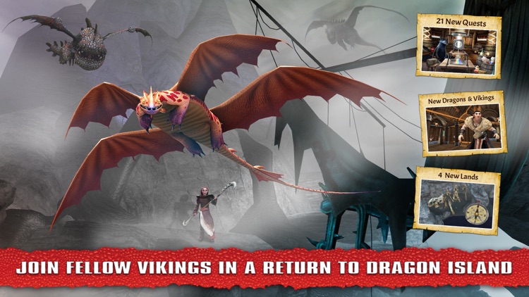 School of Dragons: How to Train Your Dragon screenshot-3