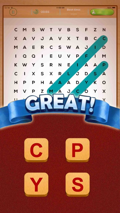 Unlimited Word Search Puzzle - Brain It Word screenshot 4