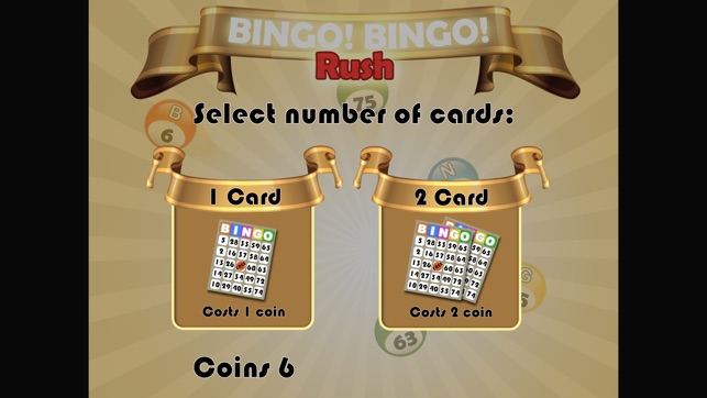 Bingo! Rush Lucky Ball Cards