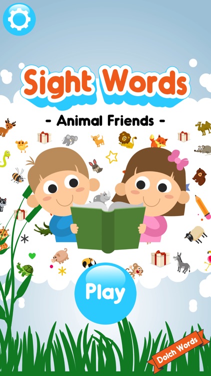 Sight Words Animal Friends