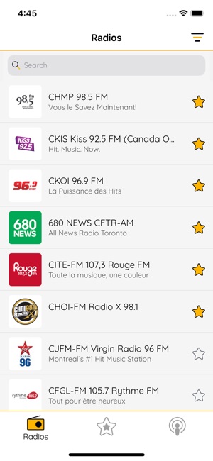 Canada FM - Radios & Podcasts