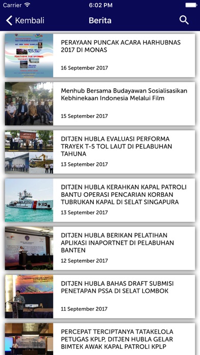 Portal Perhubungan Laut screenshot 2