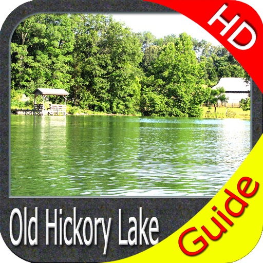 Old Hickory Lake Tennessee HD - GPS fishing charts icon