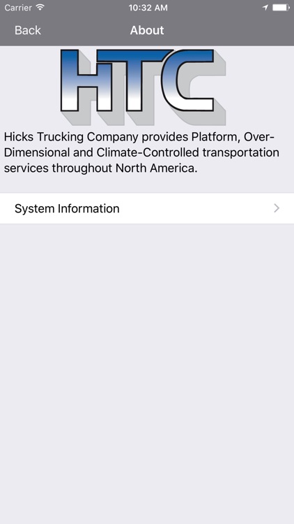 Hicks Trucking Company Driver App