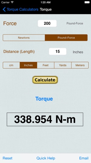 Torque Calculator, Units Conv(圖1)-速報App