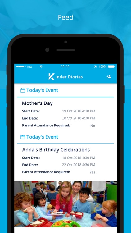 Kinder Diaries For Parents