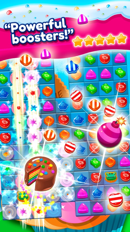 【图】Muffin Factory Match 3: Move and Connect Cakes(截图3)