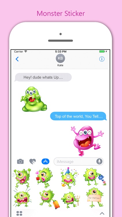 The Monster Stickers Pack