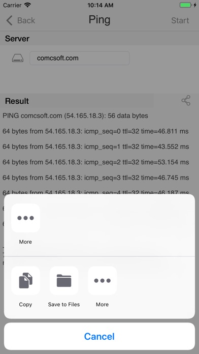 iNetTools Pro For iPhone - Network Diagnose Tools Screenshot 5