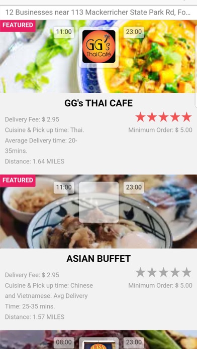 Food Runners Order & Delivery screenshot 2