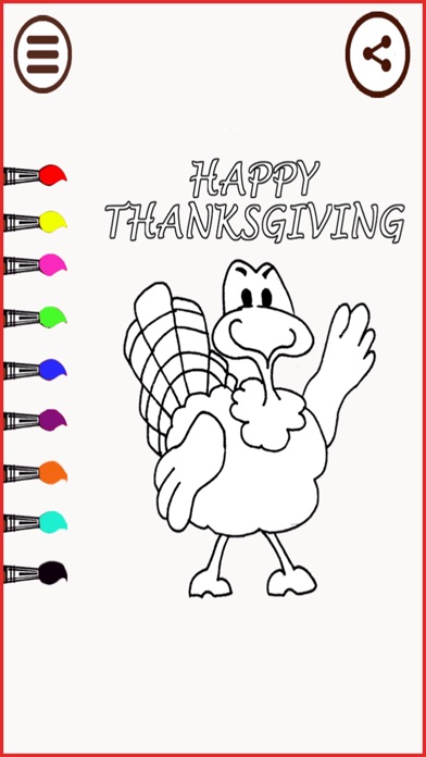 Happy Thanksgiving card screenshot 4