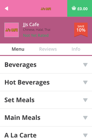 JJs Cafe screenshot 3