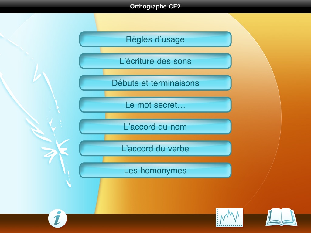 Orthographe CE2 screenshot 2