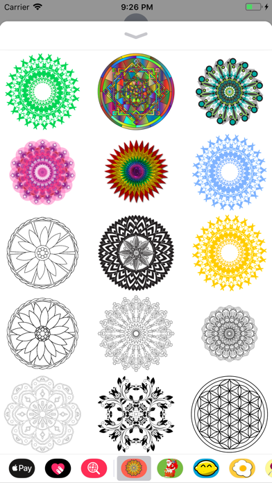 Mandala Stickers screenshot 3