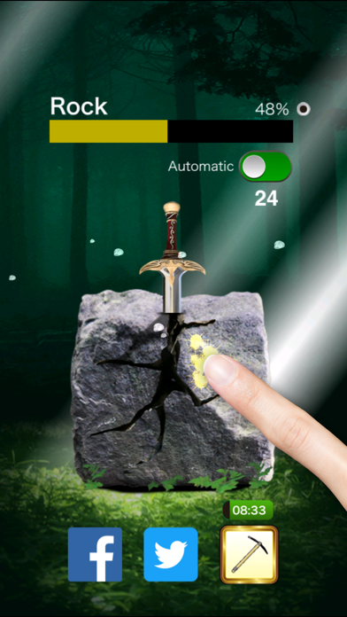 RocRack -Crack the rock! get The legendary sword!- screenshot 2