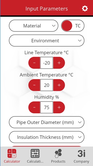 ISOPIPE Insulation Calculator