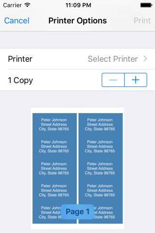 Mailing Label Designer screenshot 4