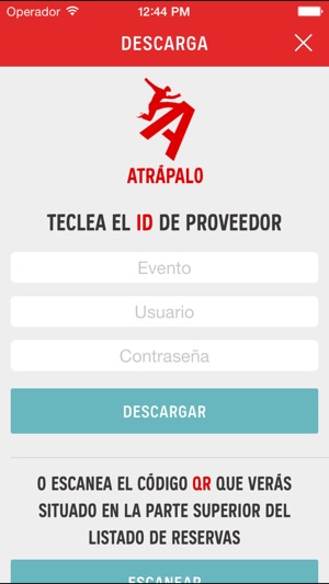 Control de accesos Atrápalo