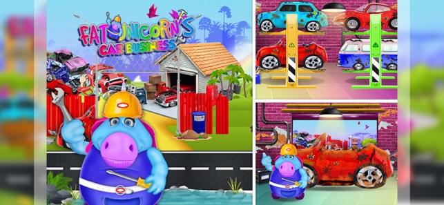 Mr. Fat Unicorn Car Mechanic(圖2)-速報App