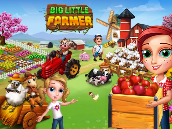 Big Little Farmer Offline Game screenshot