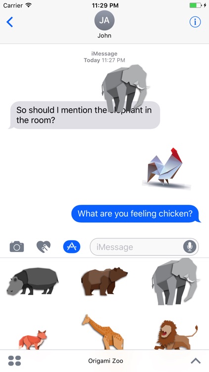 Origami Zoo