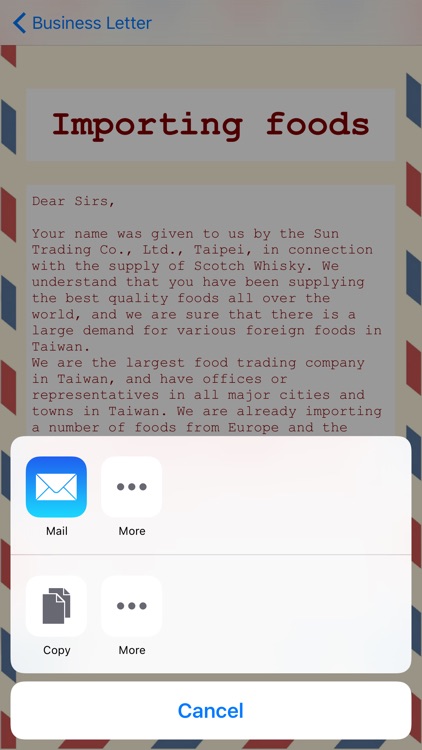 Business Letter Lite screenshot-3