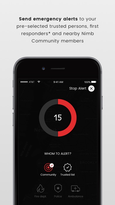 Nimb: Personal Safety System screenshot 3