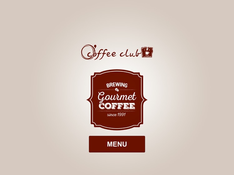 Coffee Club Emenu