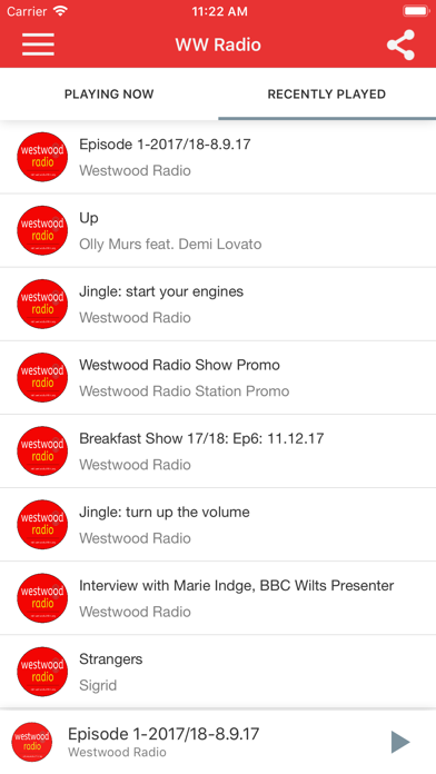 WW Radio screenshot 2