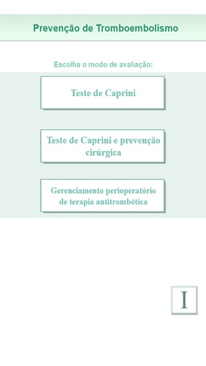 Risco e Prevenção de TEV