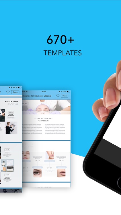 Templates for Keynote