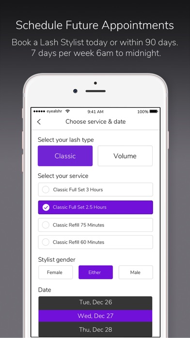 Eyelashr - Lash Extensions Now screenshot 3