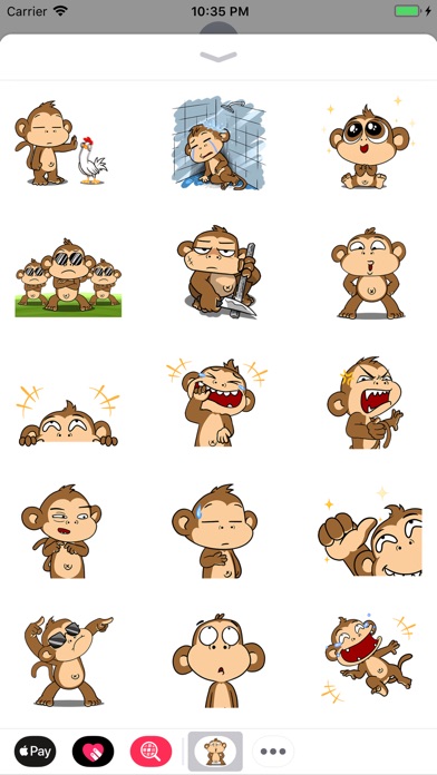 LuffyMonkey Animated Stickers screenshot 3