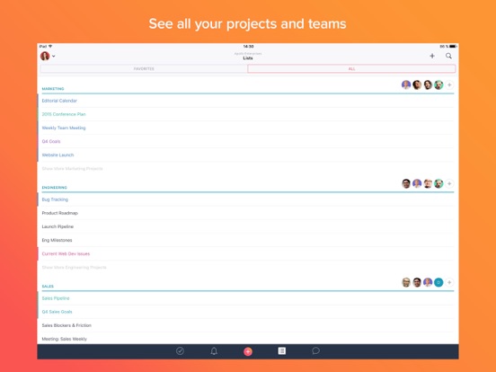 Asana: organize tasks & work Screenshot