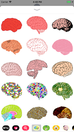 Human Brain Sticker Pack