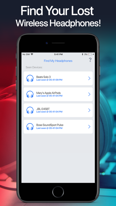 Find My Headphones - Wireless Screenshot 1