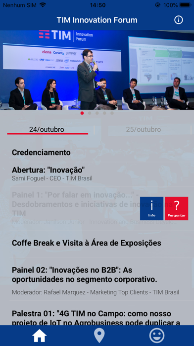 TIM Innovation Forum screenshot 2