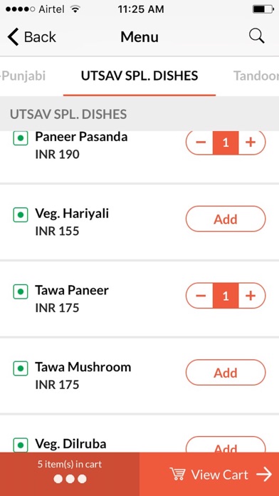 Utsav Pure Veg screenshot 3