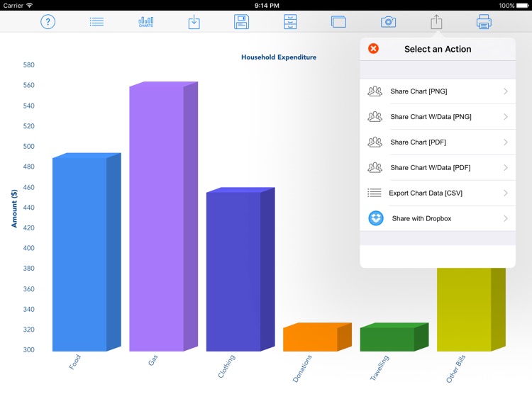 Chart Maker LT screenshot-3