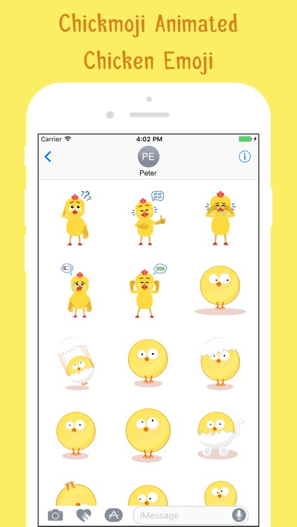 Animated Crazy Chicken