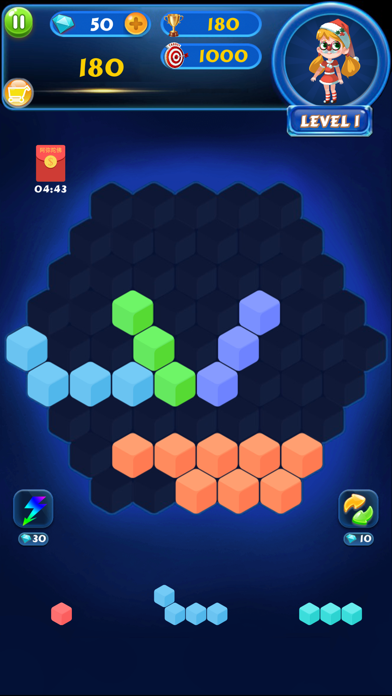 joy puzzle - hexa classic game screenshot 2