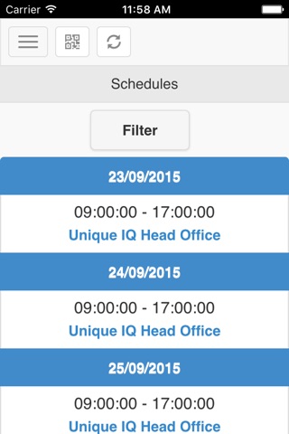 IQTimecard screenshot 2