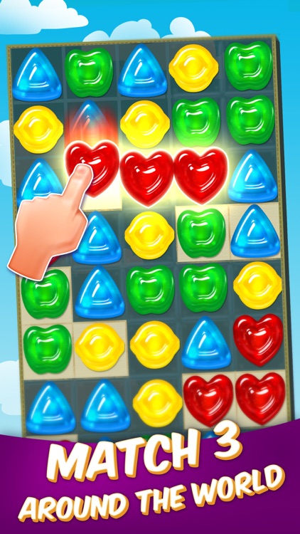 Gummy Drop! – A Match 3 Puzzle Game screenshot-0