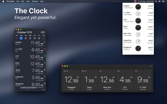 Clock App For Mac 2017