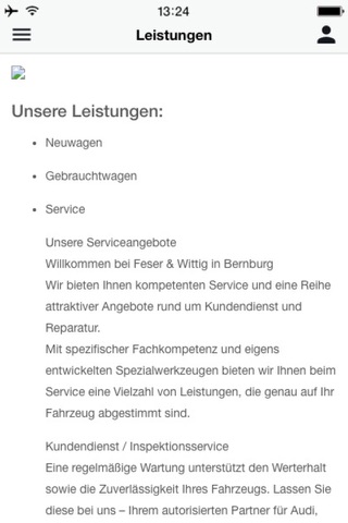 Autohaus Feser-Wittig GmbH VW screenshot 3