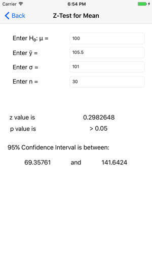 Simple Stat - Calculator for Statistics Students(圖2)-速報App