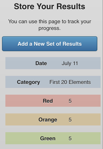 ChemFlashCards screenshot 4