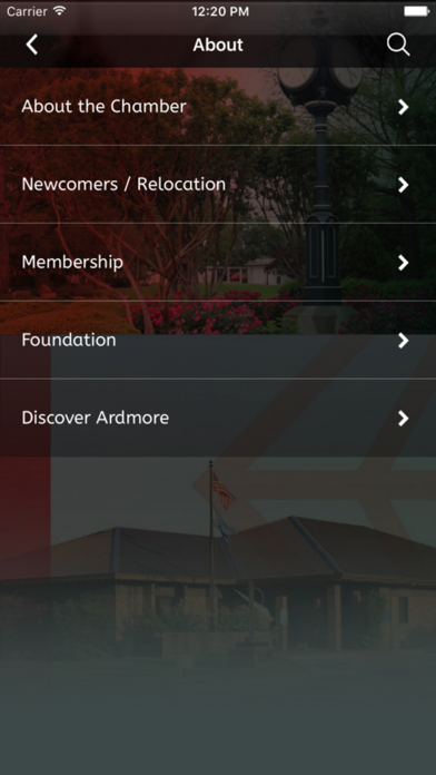 Ardmore Chamber of Commerce screenshot 2